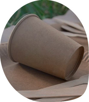 Bio-freundlicher Wasserbecher
