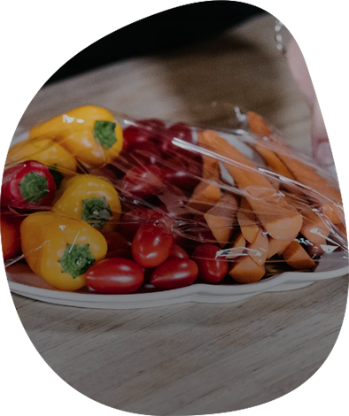 Vollständige biologisch abbaubare Plastikfolie für Lebensmittel
